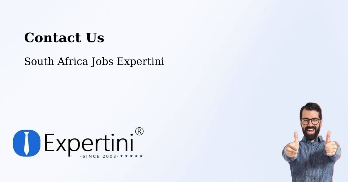 Contact Expertini – Mondlo - South Africa Jobs Expertini
